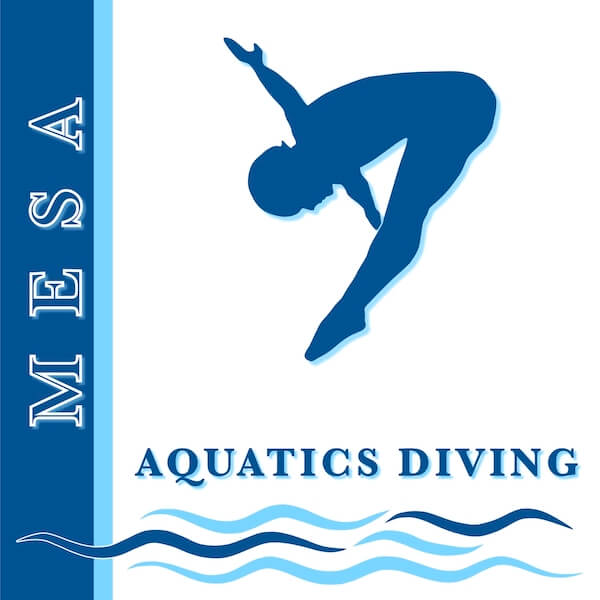Mesa Aquatics Diving Logo
